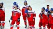 Čeští hokejisté po porážce se Švýcarskem na závěr skupiny B MS v hokeji