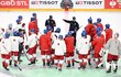 Radim Rulík předává instrukce českým hokejistům na tréninku v O2 areně Radim Rulík předává instrukce českým hokejistům na tréninku v O2 areně