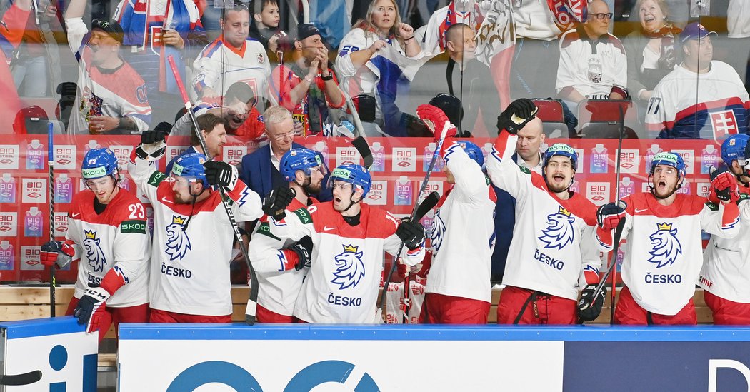 Čeští hokejisté na úvod MS zdolali Slovensko