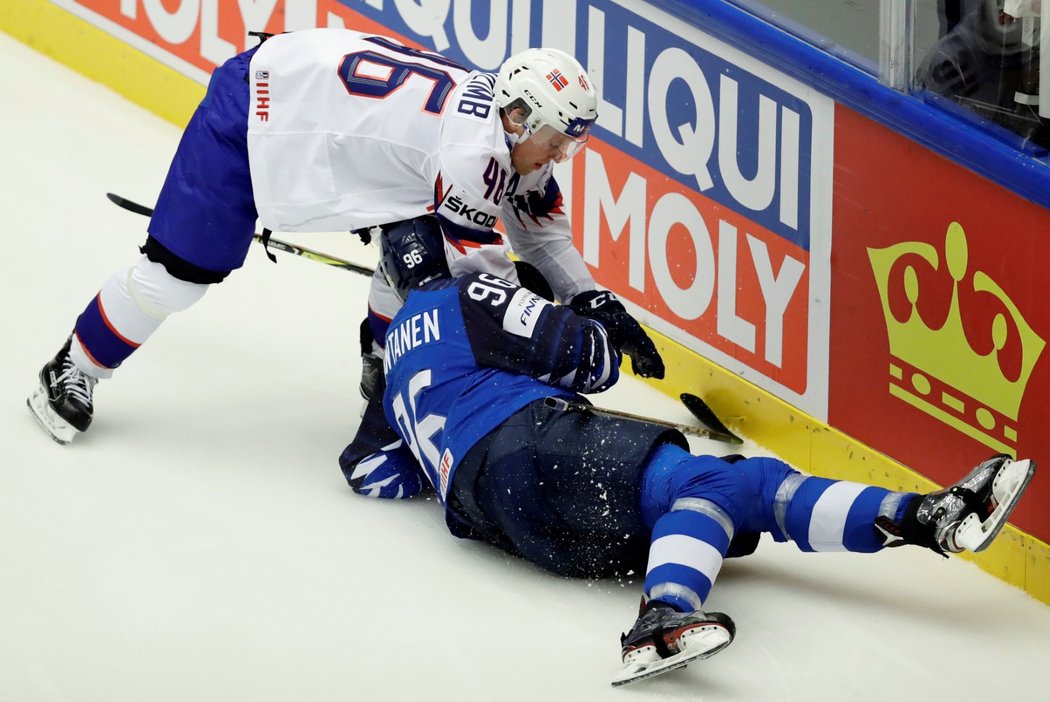 Miko Rantanen z Finska a Mathis Olimb