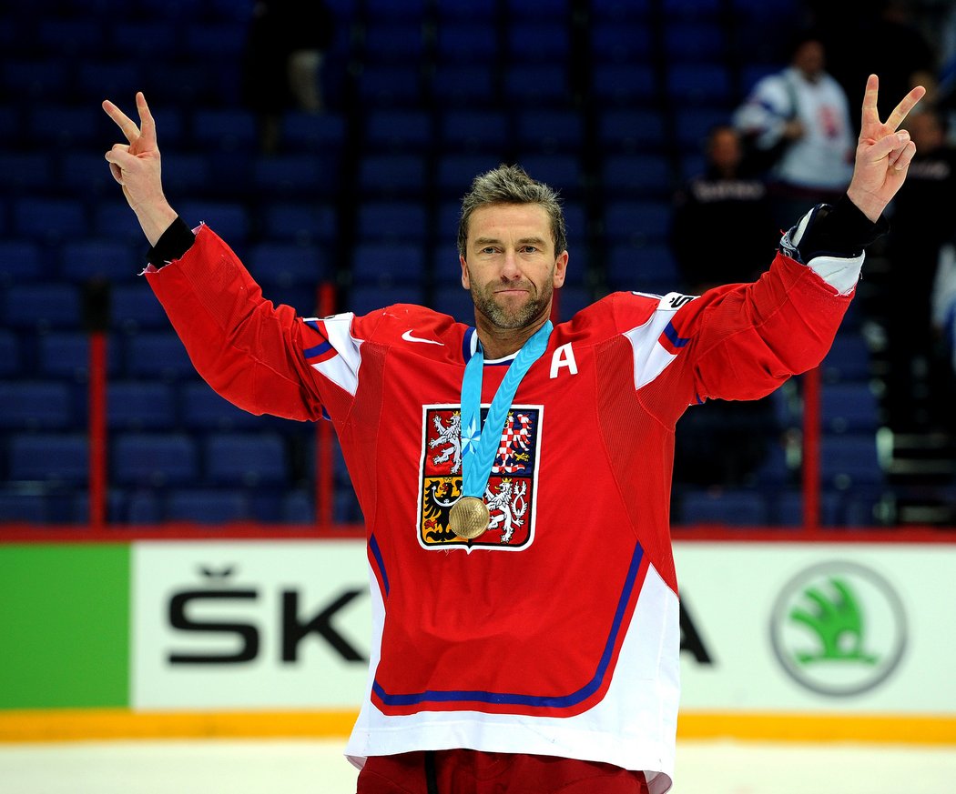 Petr Nedvěd na svém premiérovém mistrovství světa v dresu České republiky pomohl v roce 2012 vybojovat zatím poslední medaile národního týmu