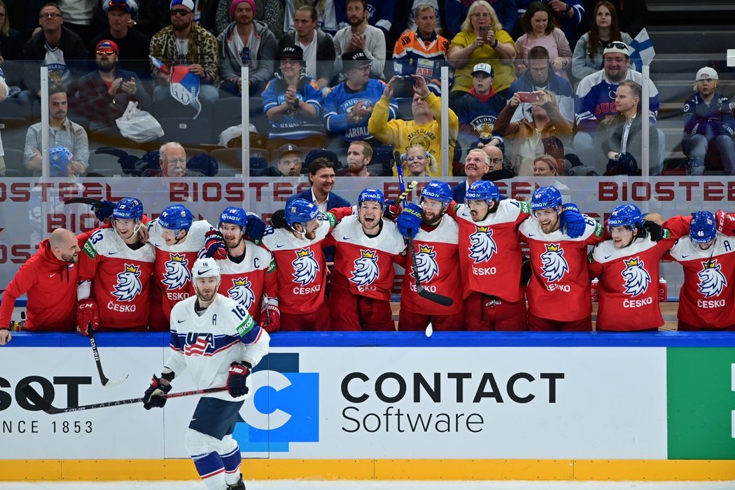 Čeští hokejisté vybojovali po deseti letech bronzovou medaili na mistrovství světa