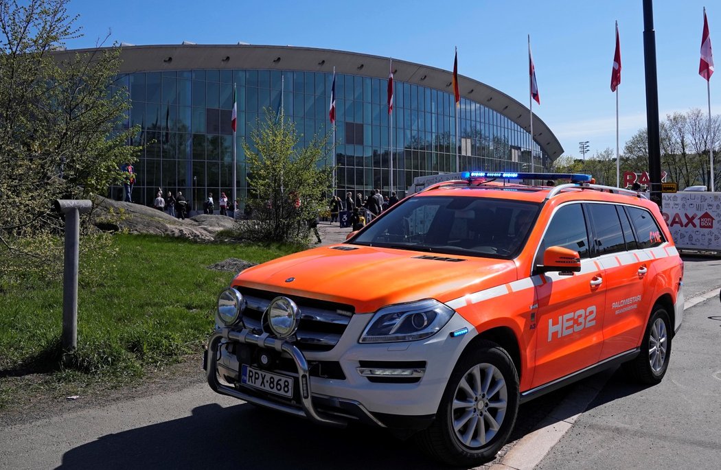 Aréna v Helsinkách musela být kompletně vyklizena kvůli menšímu požáru