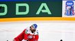 Zkušený český obránce Michal Jordán ve čtvrtfinále proti USA nešťastně "dopomohl" k úvodní inkasované brance