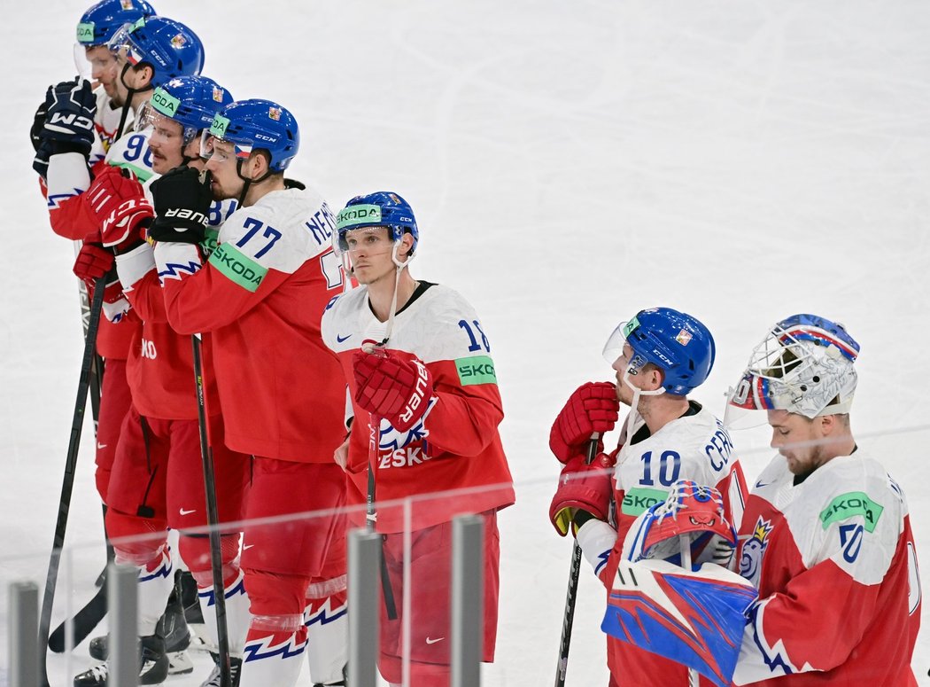 Snajpr hokejové reprezentace Dominik Kubalík se snaží vstřebat brzký konec Čechů na šampionátu