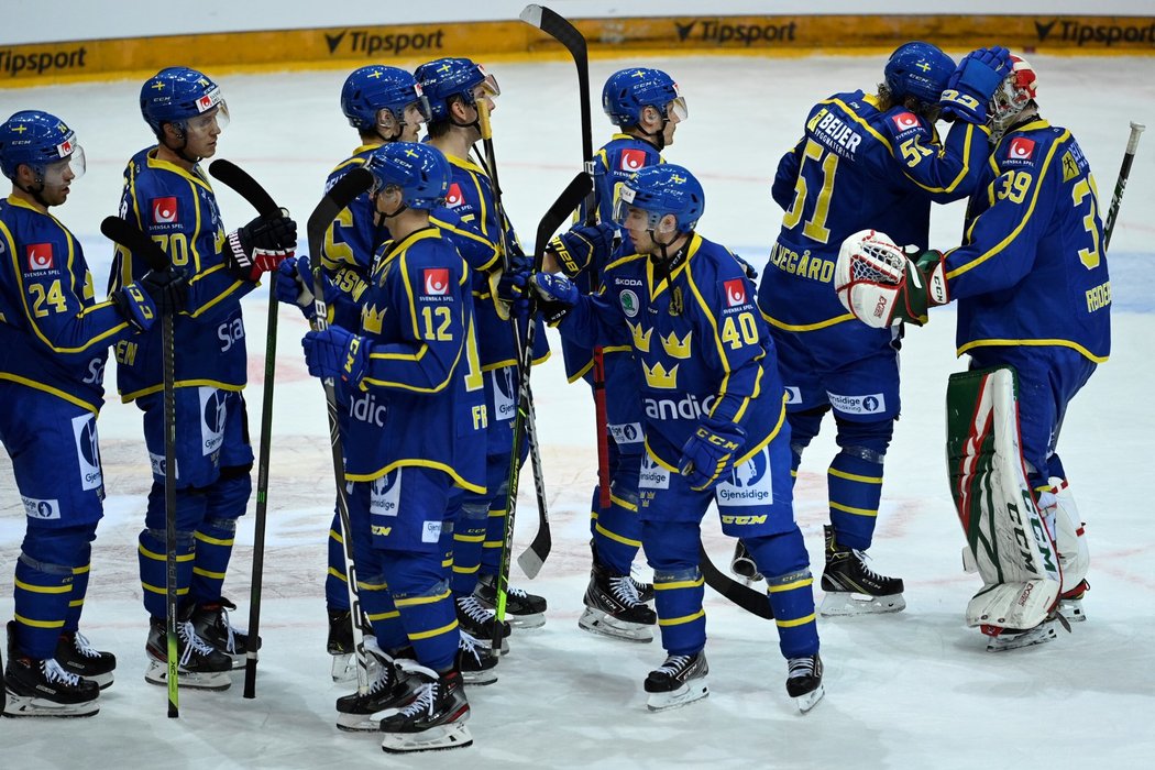 Švédští hokejisté na závěr Českých her porazili Finy 3:2