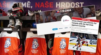 Poprvé hrála Czechia. Junioři měli staré dresy, ale nový název země