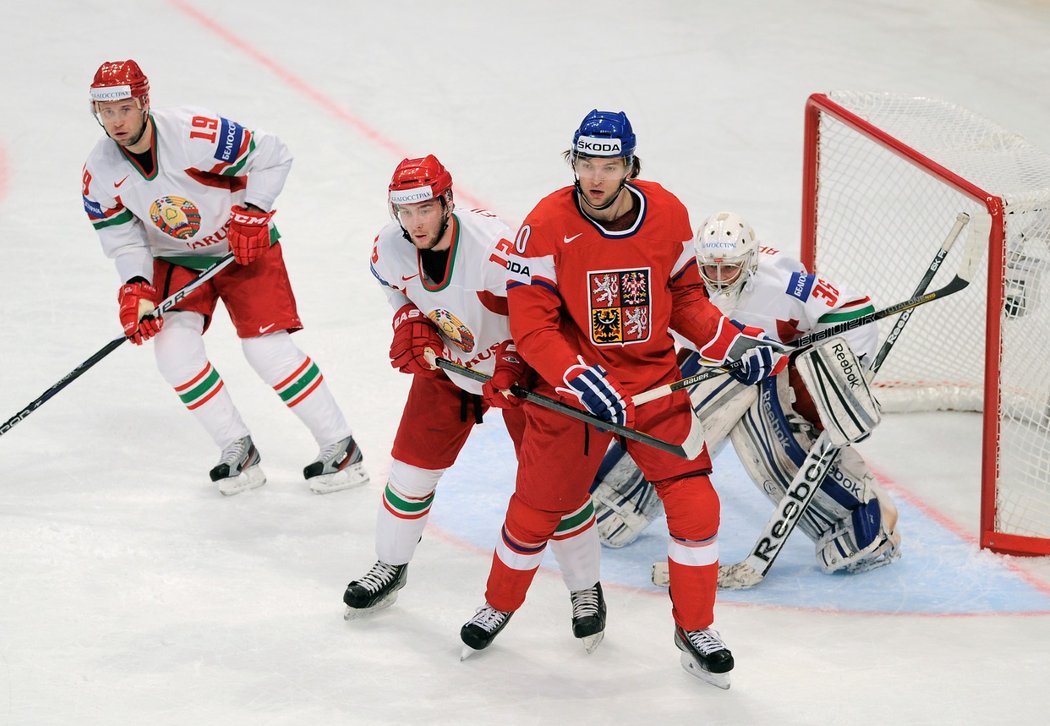 Dmitrij Meleško (vlevo) se zúčastnil celkem devíti světových šampionátů, naposledy v roce 2013