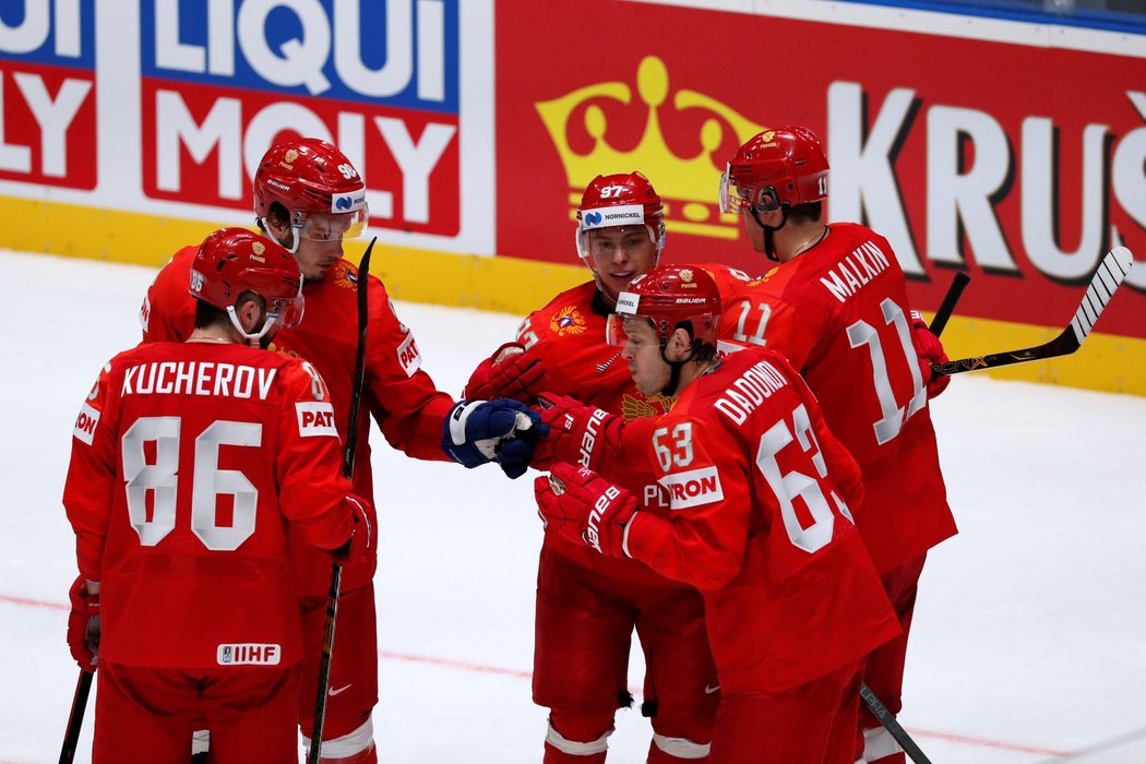 Fantom uplynulé základní části NHL Nikita Kučerov se prosadil hned v úvodním zápasu světového šampionátu proti Norsku