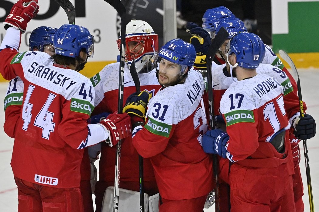 Češi berou na mistrovství světa první body, Bělorusy přetlačili v prodloužení