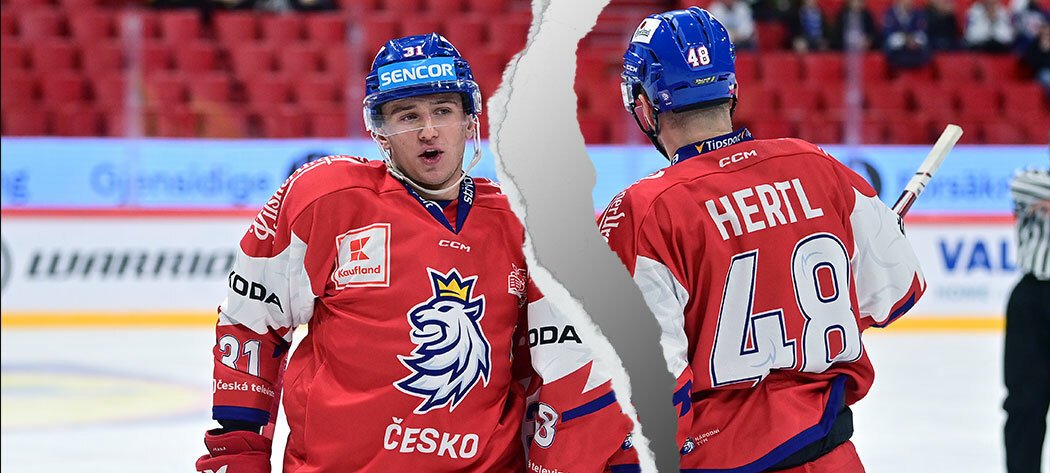 Hvězdná dvojka z NHL Jakub Vrána - Tomáš Hertl by se mohla roztrhnout...