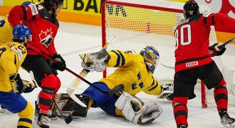 Švédský kolaps a obrat Kanady za 160 sekund. Garpenlöv se loučí v rozpacích