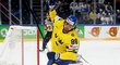 William Nylander zvyšoval na 2:0 pro Švédsko