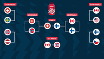 Pavouk play off MS v hokeji 2026: Švýcarsko - Finsko ve finále, Kanadu čeká jen boj o bronz Pavouk play off MS v hokeji 2026: Švýcarsko - Finsko ve finále, Kanadu čeká jen boj o bronz