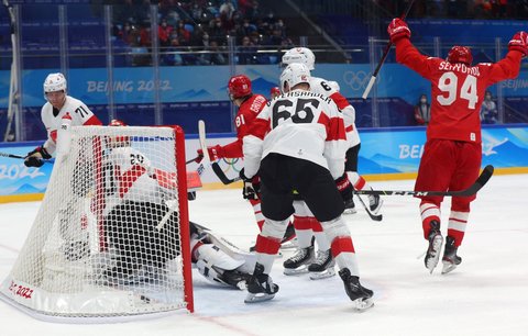 První gól olympijského turnaje vstřelil šťastně Anton Slepyšev