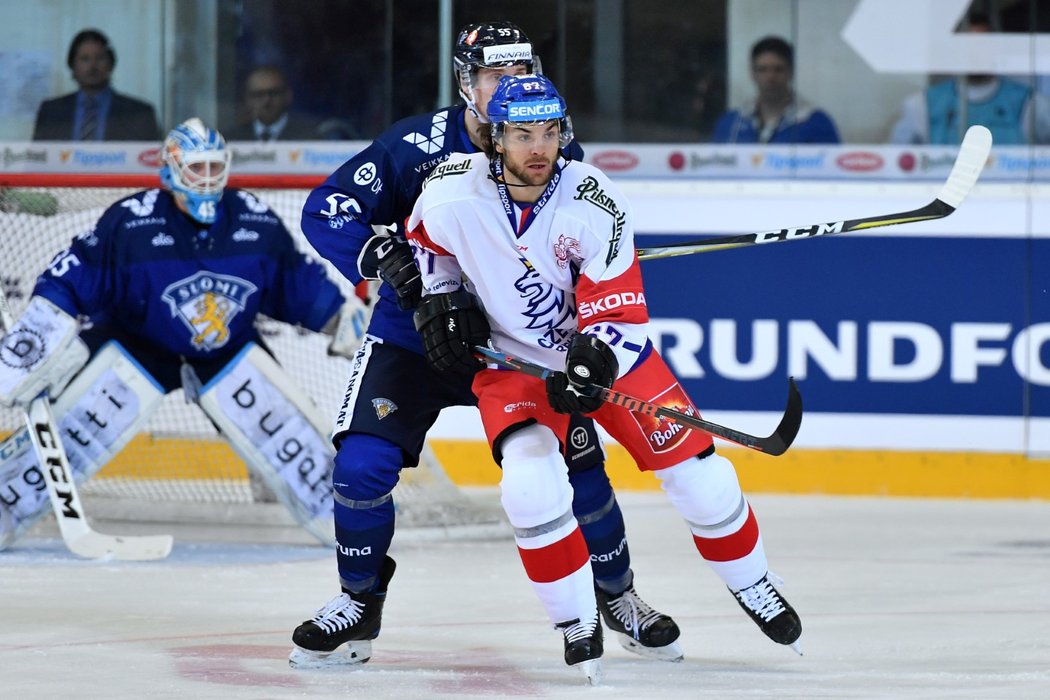 Michael Frolík se v reprezentačním dresu objevil poprvé od Světového poháru v září 2016