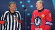 Bývalý šéf IIHF René Fasel pískal exhibiční zápas v Rusku, ve kterém hrál Vladimir Putin