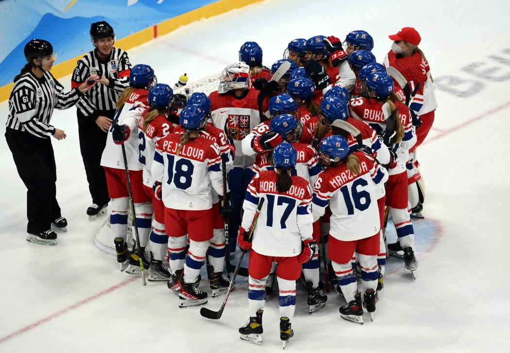 České hokejistky zvládly i druhý duel na olympiádě v Pekingu, Švédky porazily 3:1