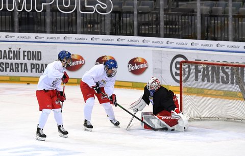 Česká reprezentace žen ve středu společně trénovala v pražské O2 areně