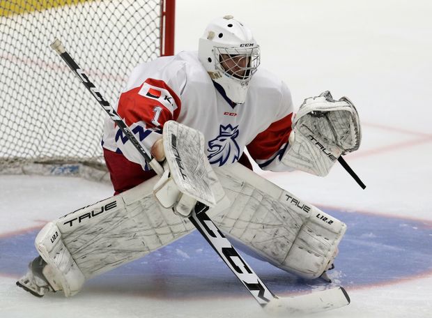 Během Hlinka Gretzky Cupu se z Jakuba Miloty stala neprůstřelná zeď Během Hlinka Gretzky Cupu se z Jakuba Miloty stala neprůstřelná zeď