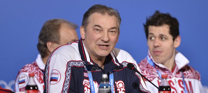 Šéf ruského hokeje Vladimir Treťjak