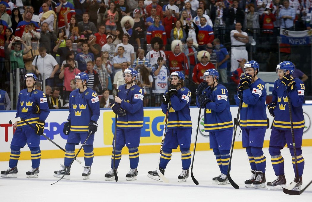 Švédové na šampionátu v Minsku dál nepostupují, v semifinále padli s Ruskem