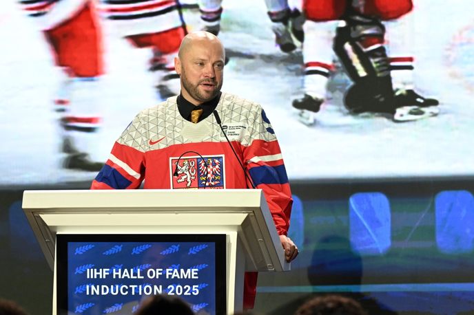 David Výborný jako nový člen Síně slávy IIHF David Výborný jako nový člen Síně slávy IIHF