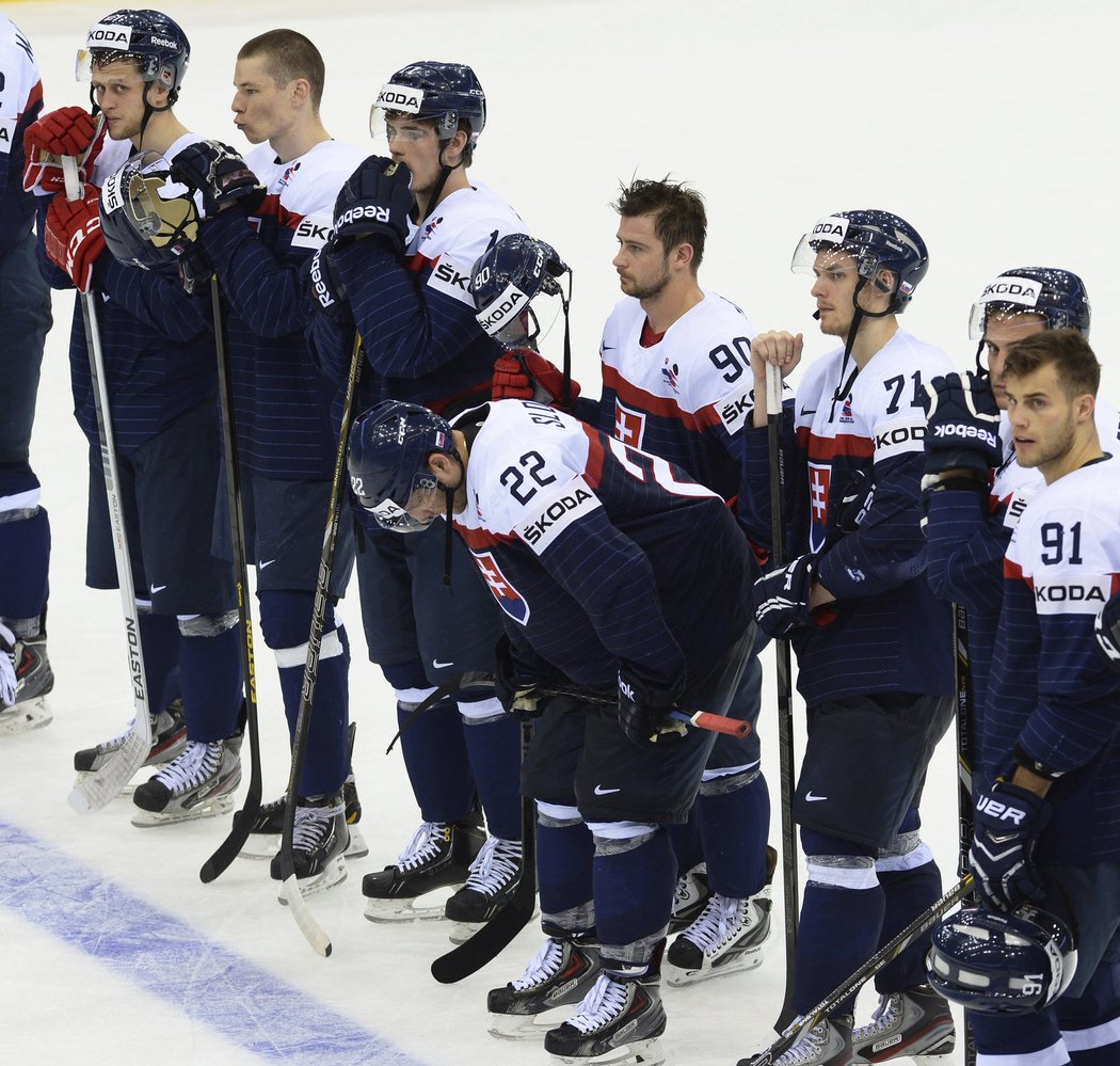 Slovenští hokejisté nedokázali udržet dvoubrankové vedení a s Francií nakonec prohráli
