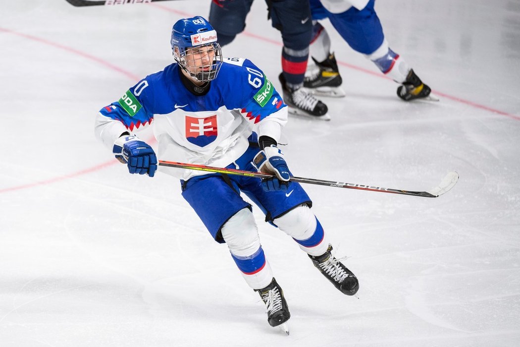 Velký talent slovenského hokeje Juraj Slafkovský již přemýšlí o příští draftu NHL a sní o olympiádě v Pekingu
