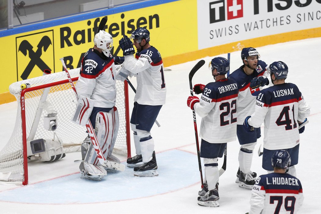 Slovenští hokejisté hrají s Francií o druhou výhru na šampionátu v Rusku