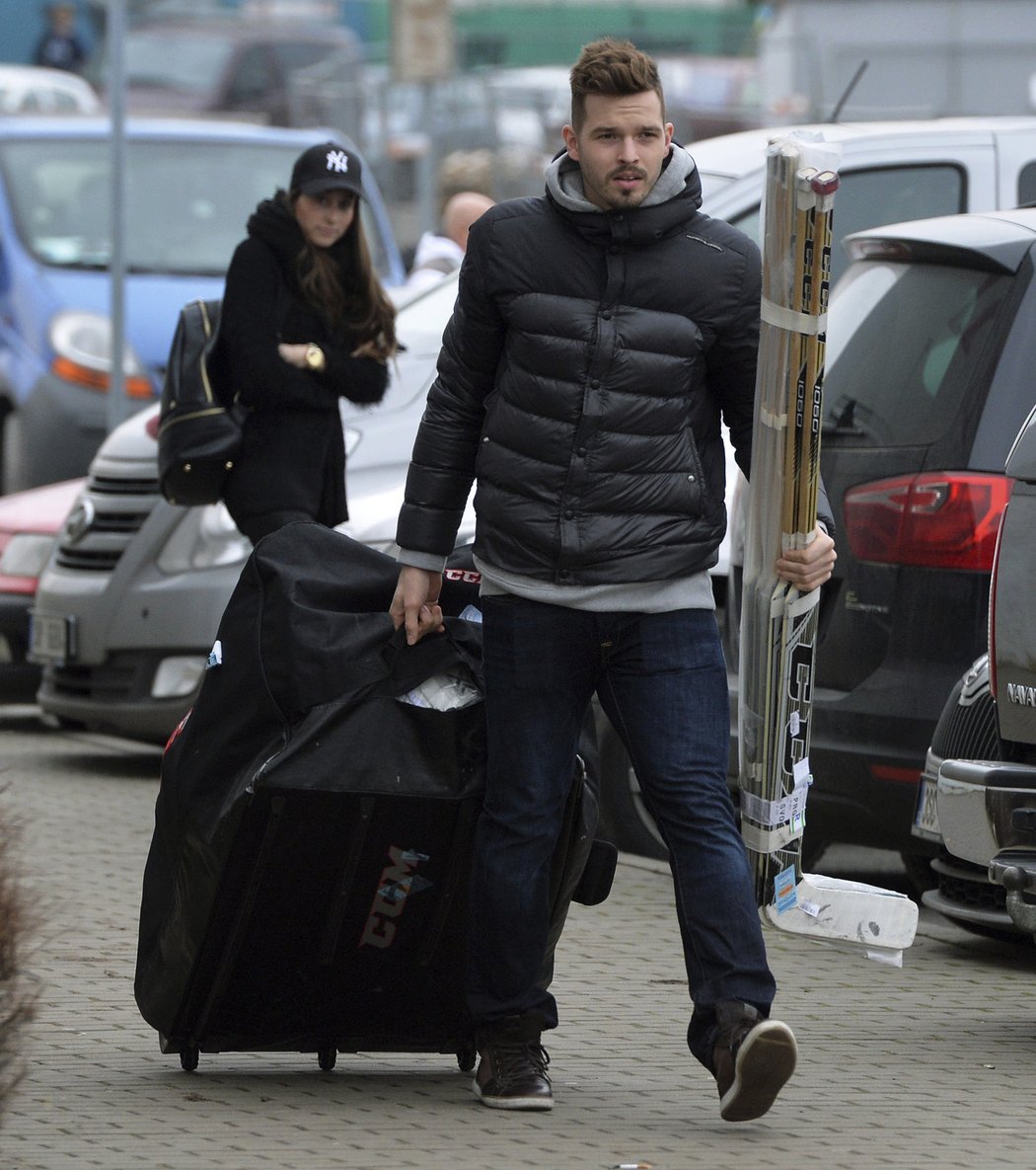 Dominik Furch na reprezentačním srazu před Channel One Cupem