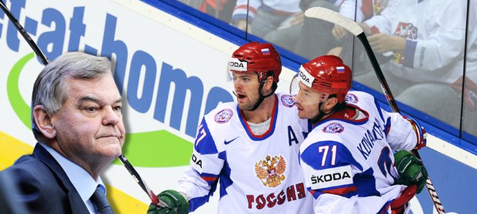 Hvězdy ruské reprezentace se Karjaly zúčastní, Vůjtkovi se to nelíbí.