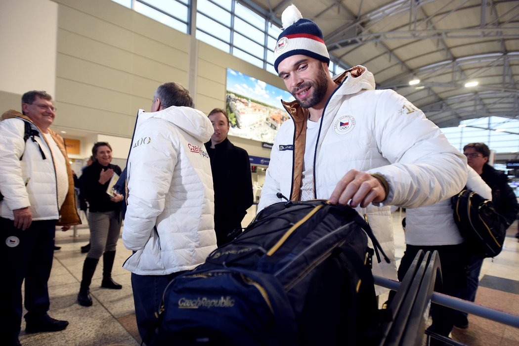 Zkušený reprezentant Michal Vondrka před odletem do Jižní Koreje