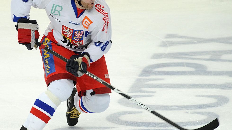 Jágr nastoupil v jedné řadě s Červenkou