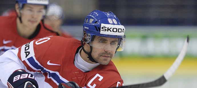 Tomáš Rolinek v dresu českého národního hokejového týmu