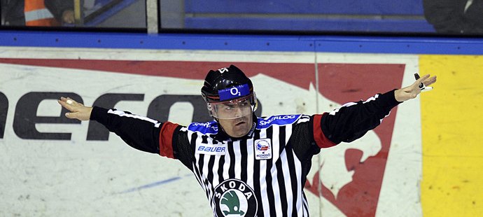 Hokejový sudí Milan Minář