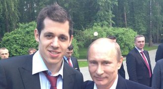 To je hustý! Malkin se chlubil na facebooku fotkou s Putinem