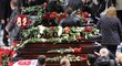 Pohřební tryzna v aréně Lokomotivu byla hrozně smutná