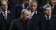 Ruský premiér Vladimir Putin se přijel poklonit památce hokejistů Jaroslavle tragicky zahynulých při středecké letecké katastrofě