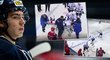 Strach o život hokejisty (19)! Timur Fajzutdinov je po zásahu pukem do hlavy v kritickém stavu