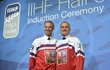 Noví čeští členové Síně slávy Mezinárodní hokejové federace IIHF Dominik Hašek a Robert Reichel