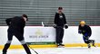 Richard Kovařík se snaží zdokonalovat mladé hokejisty v bruslení, technice či střelbě