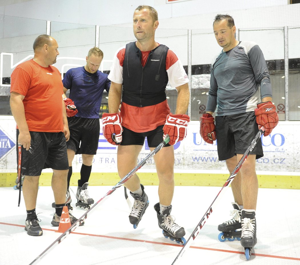 Ladislav Lubina,David Štich,Jaroslav Bednář a Jan Novák