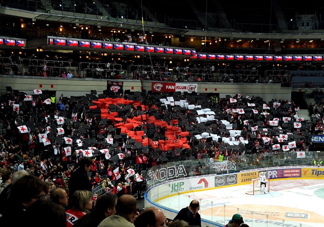 Fanoušci uctili památku tragicky zesnulého hokejisty