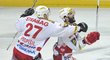 Hokejisté Slavie porazili v divokém utkání European Trophy německý Mannheim