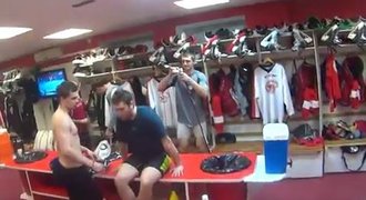 S kamerou v patách: Jak vypadá zápasový den hokejistů Slavie