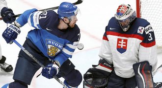 Slováci padli s Finskem 0:5, o čtvrtfinále svedou přímý souboj s USA