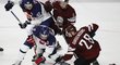 Slovenští hokejisté ve svém druhém zápase na MS prohráli s Lotyšskem