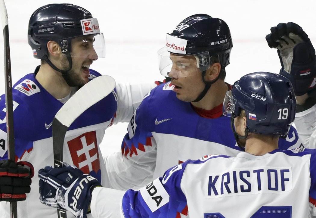 Slovenští hokejisté zvládli první třetinu výborně