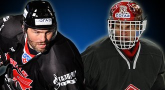 Jágr dal Haškovi hattrick, Češi ovládli All Stars KHL